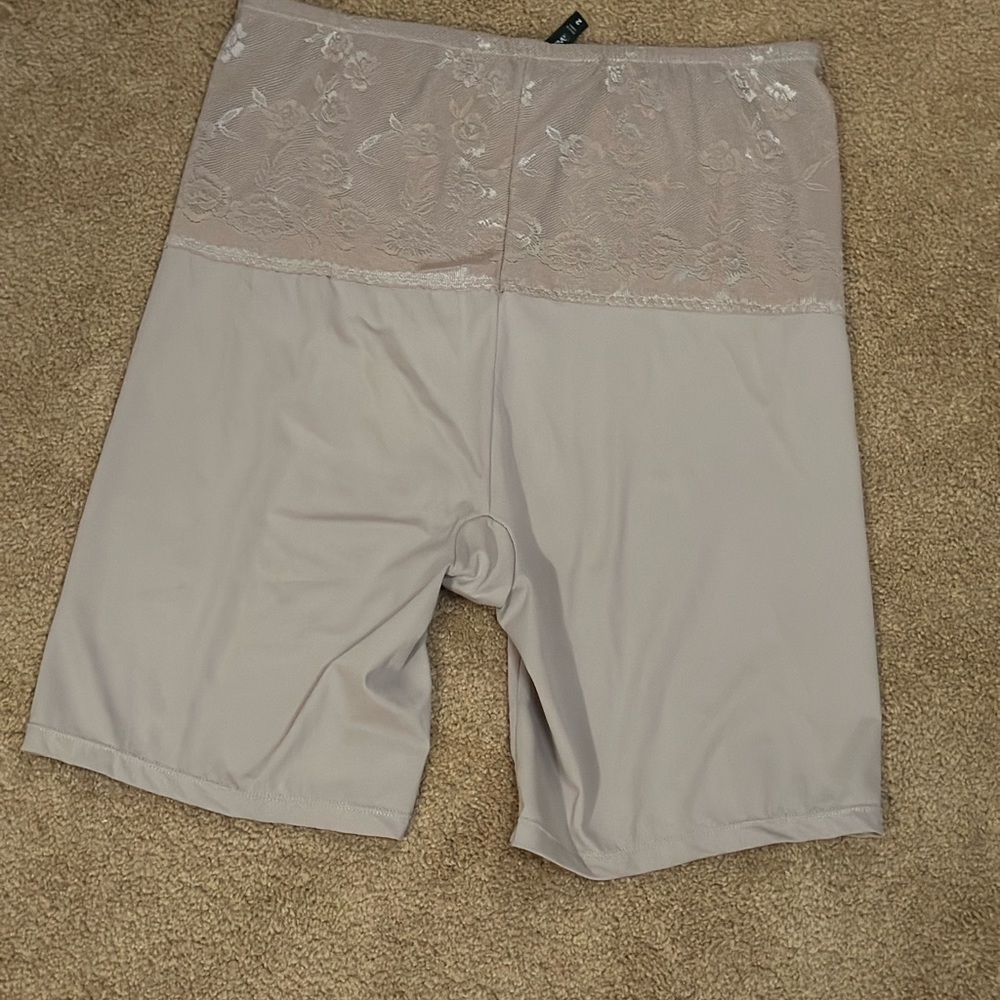 Torrid Gray Lace Shapewear Shorts